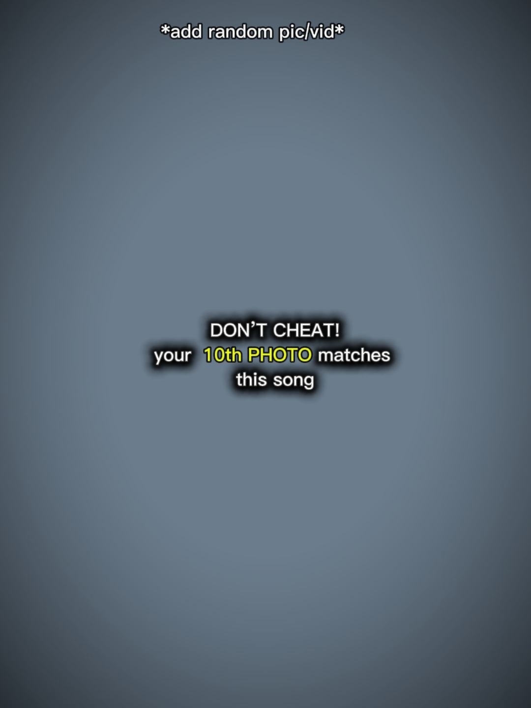 don't cheat 