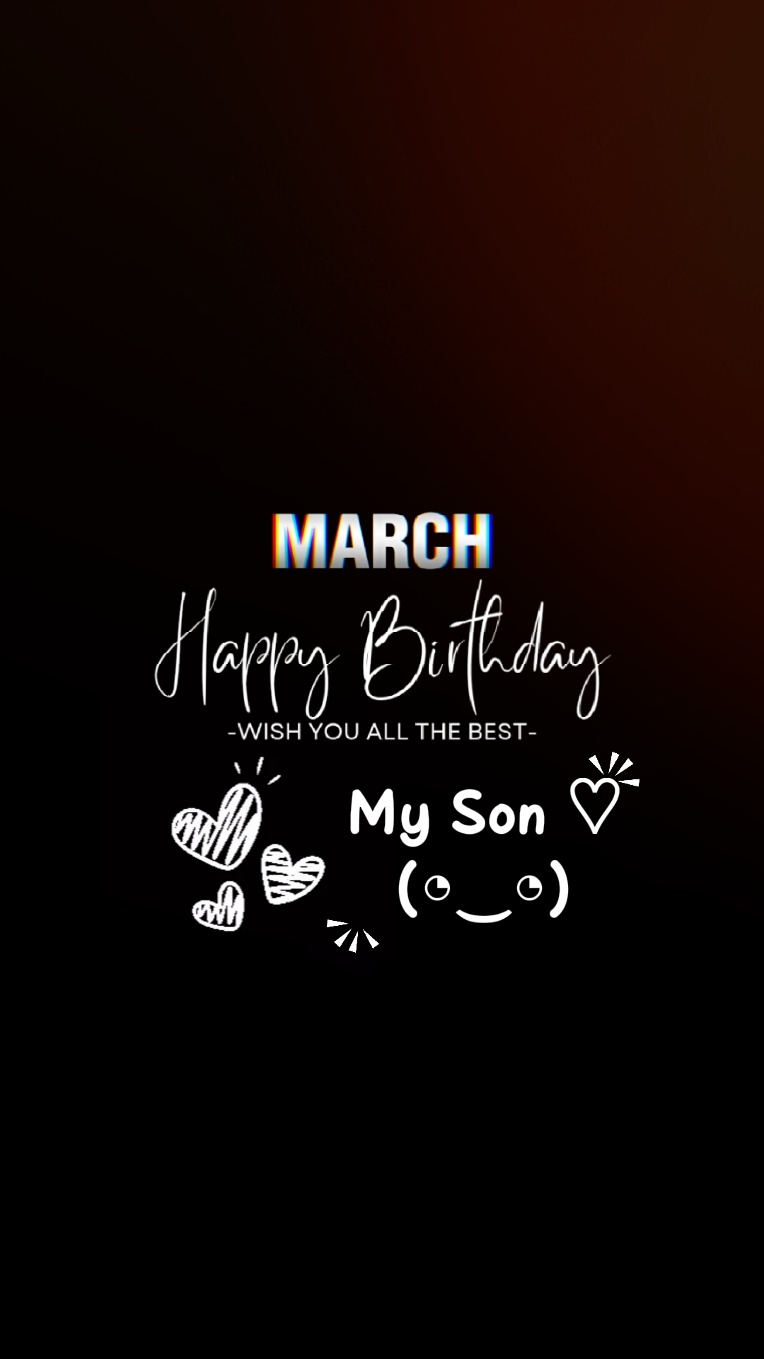 Anniversaire mars MySon
