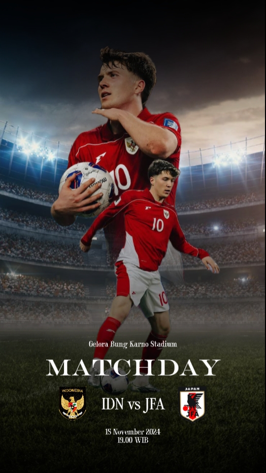 Póster del día del partido 