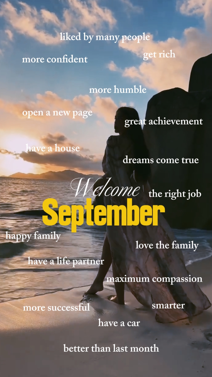 Bienvenido septiembre 