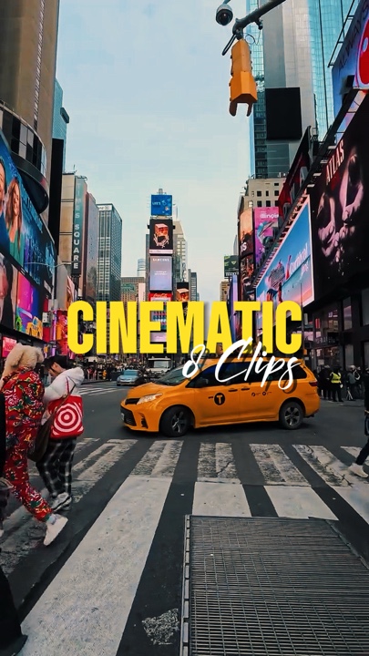 8 clipes cinematográficos 