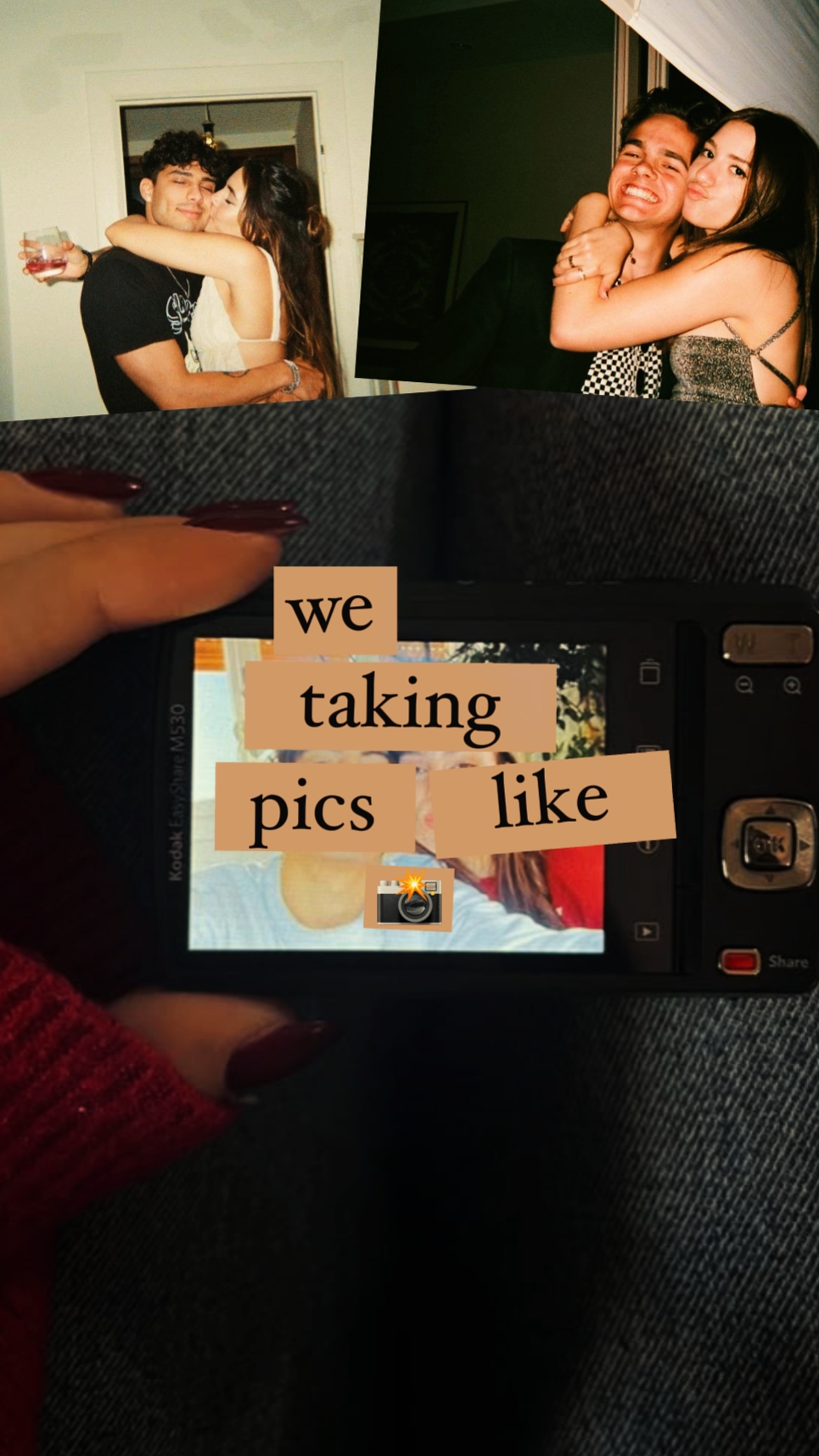 we taking pics like: