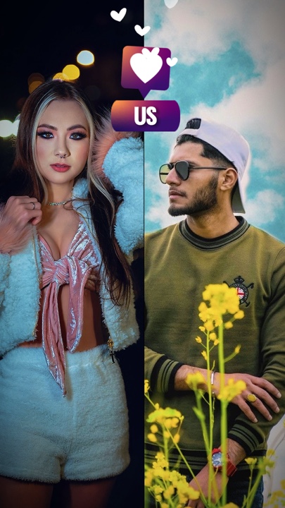트렌드 커플 템플릿