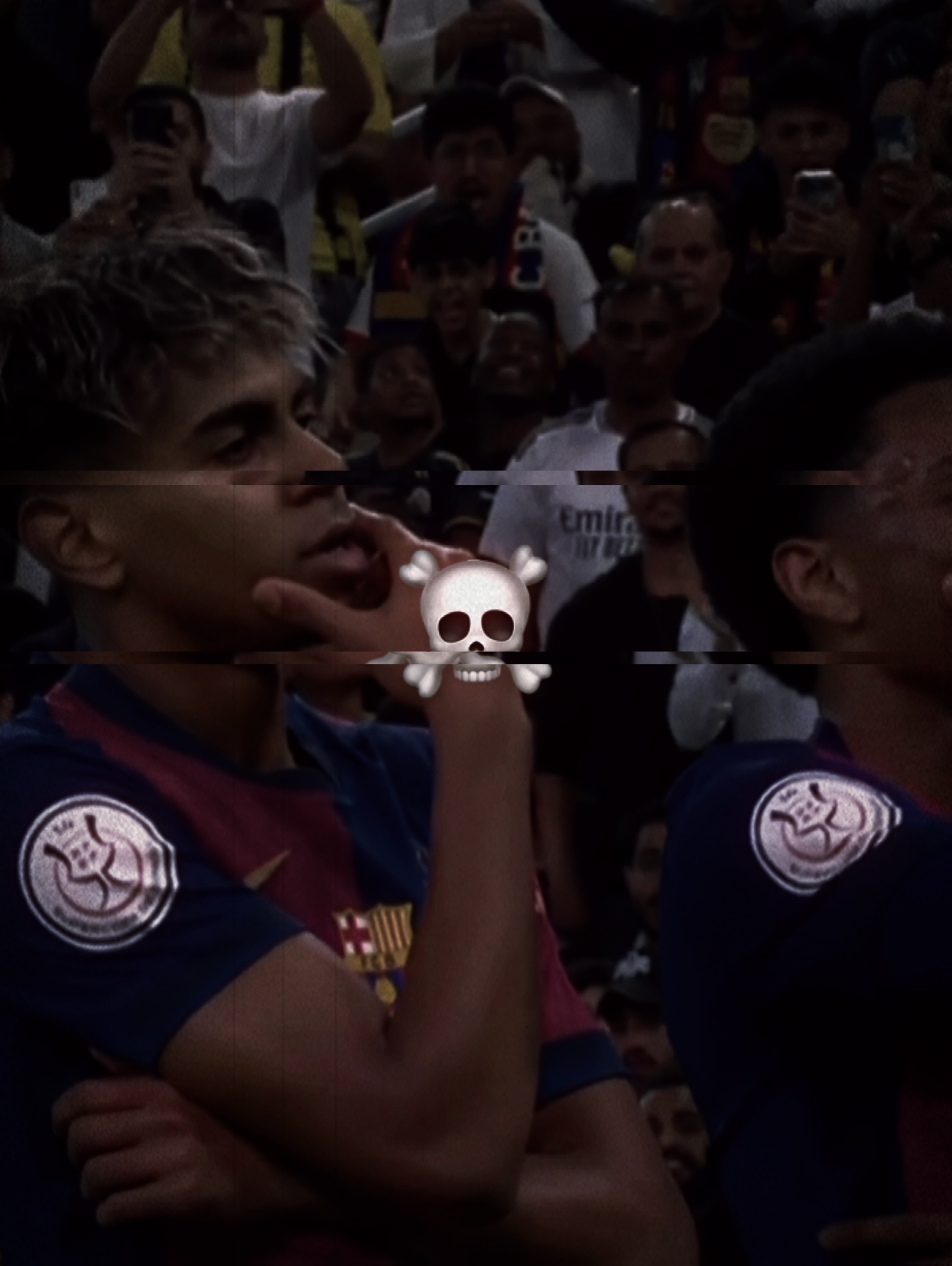 Cara de calavera 3: 4