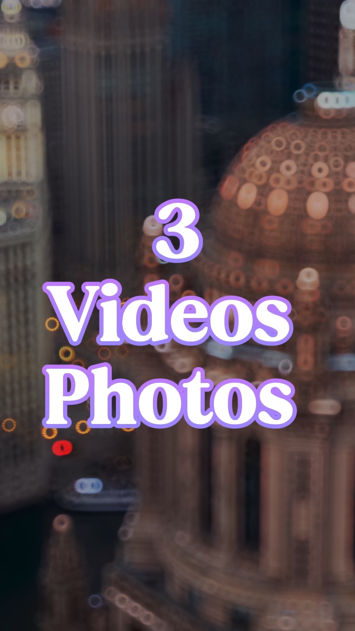 3 videos fotos 
