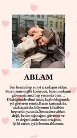 Abla kardeş ❤️