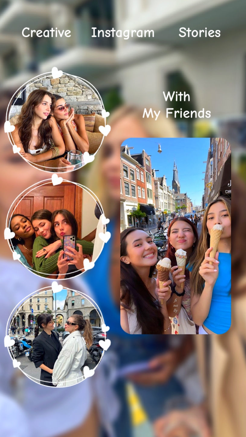 Avec mes amis