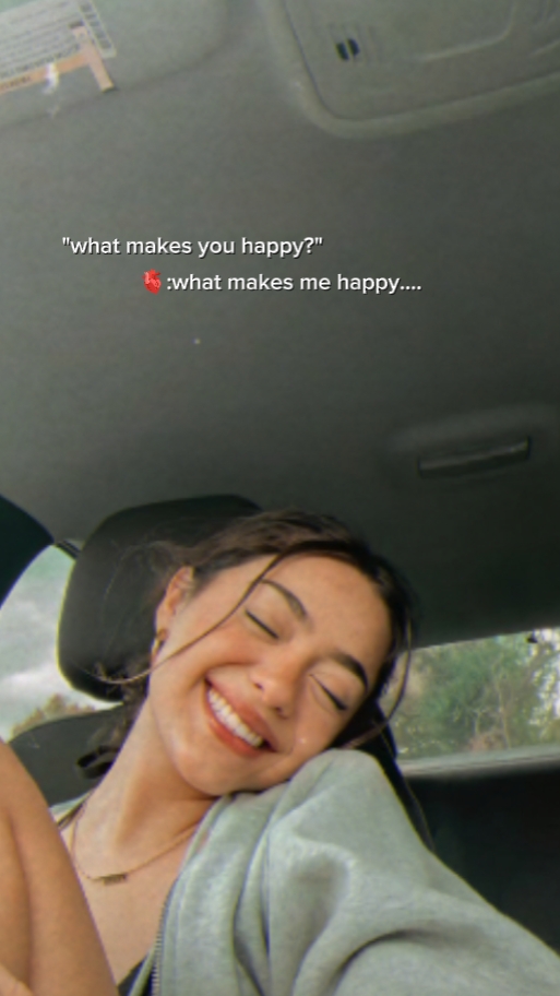 what makes u happy?