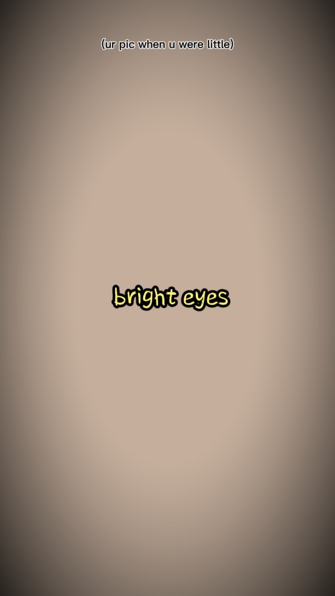 yeux brillants 