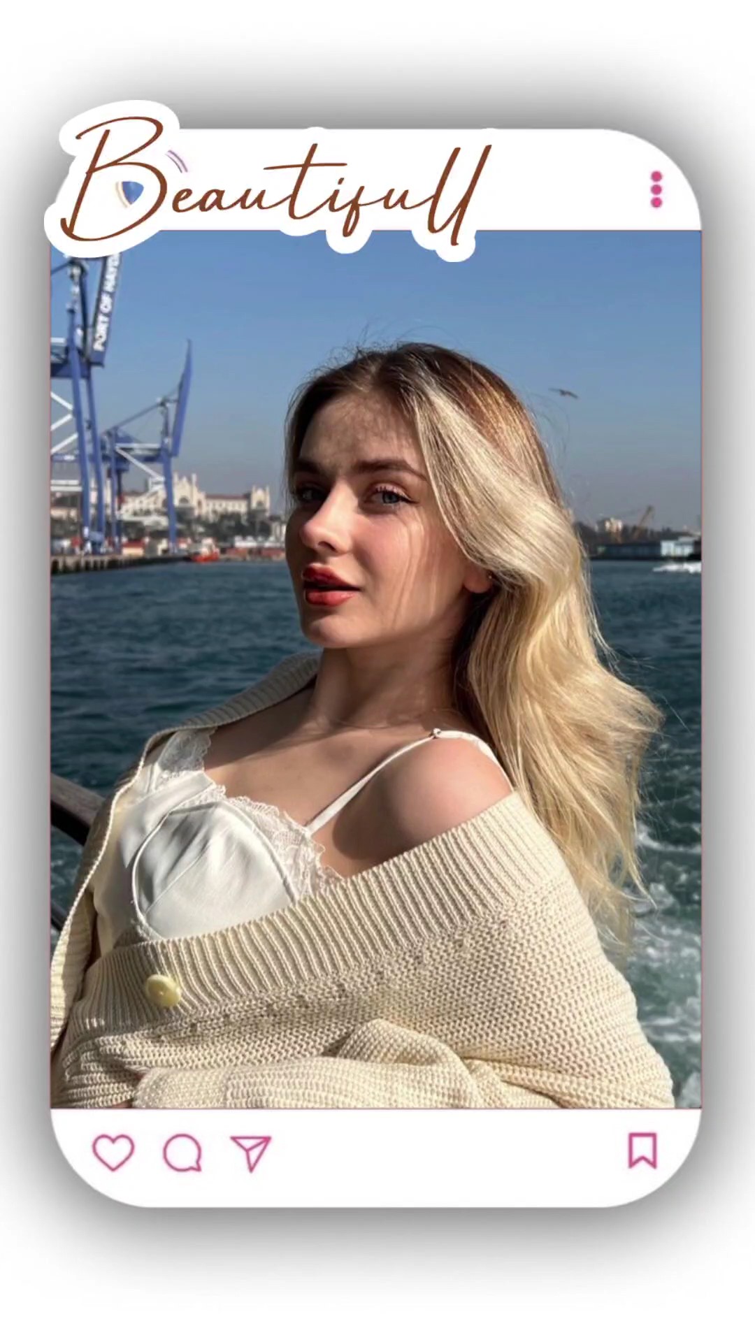 Photos in a frame
