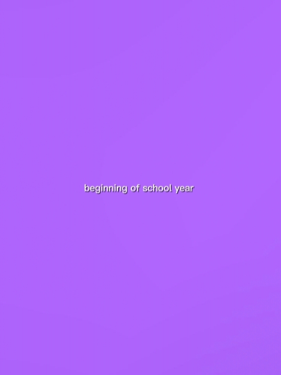 end of school year 
