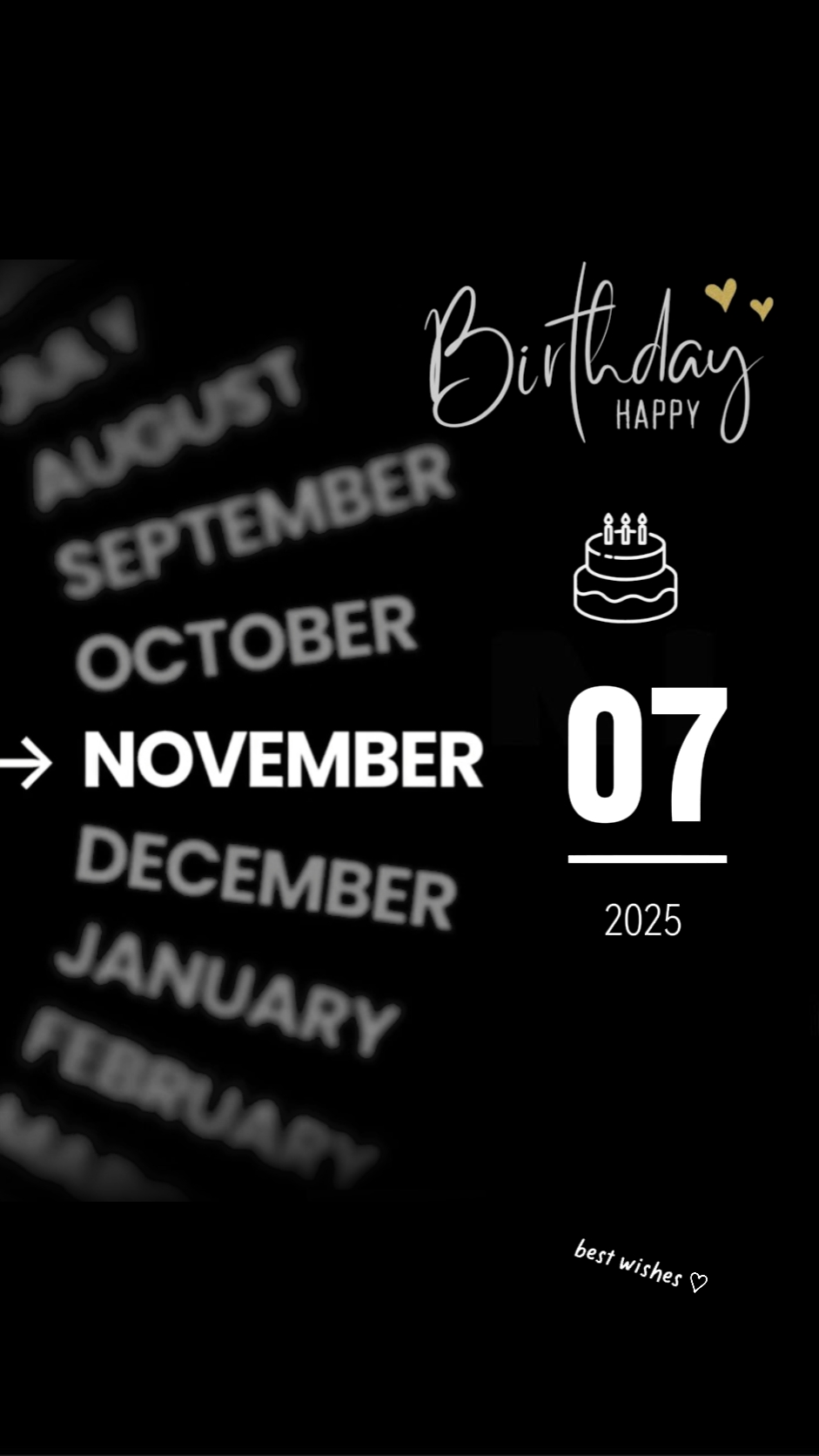 hbd 07 November 2025