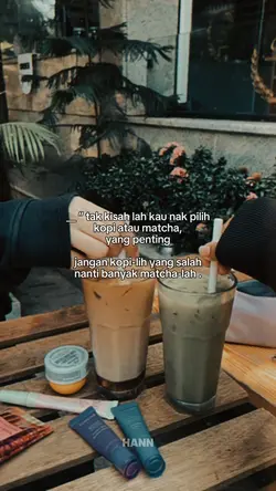 Kopi atau Matcha