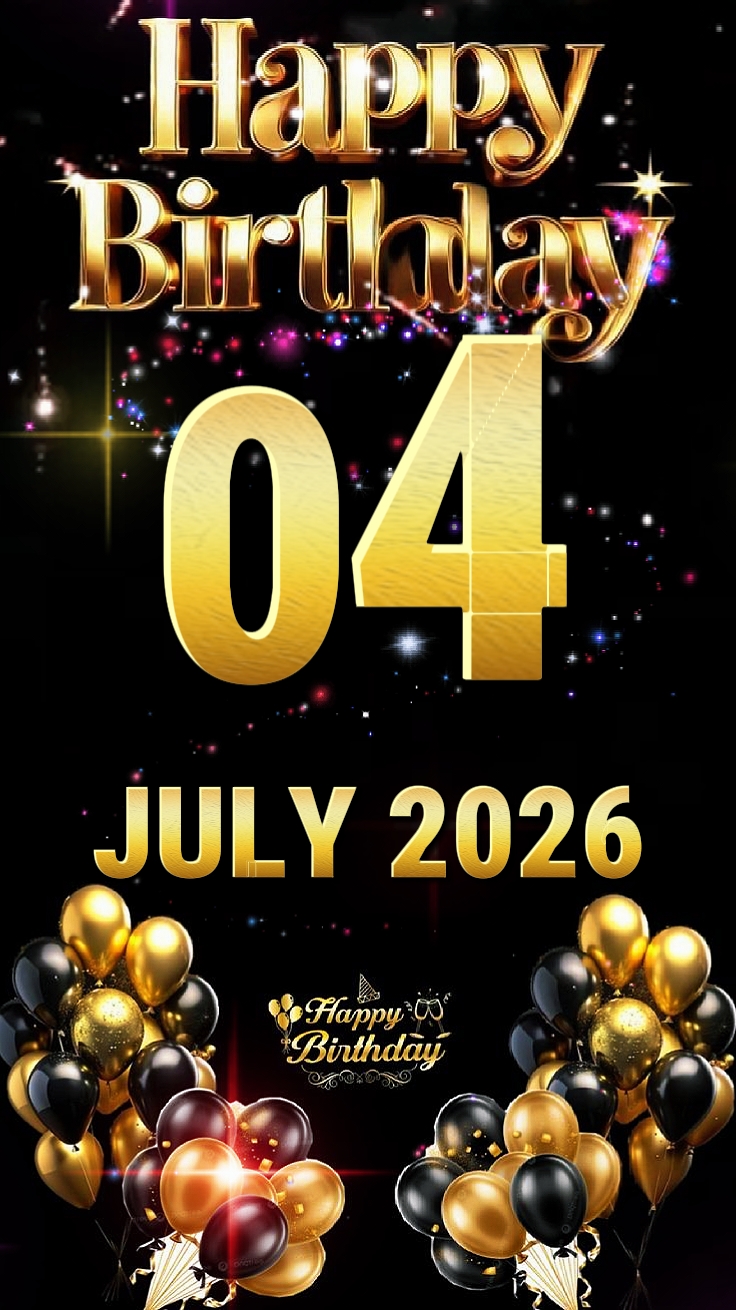 HBD 04 temmuz 2026