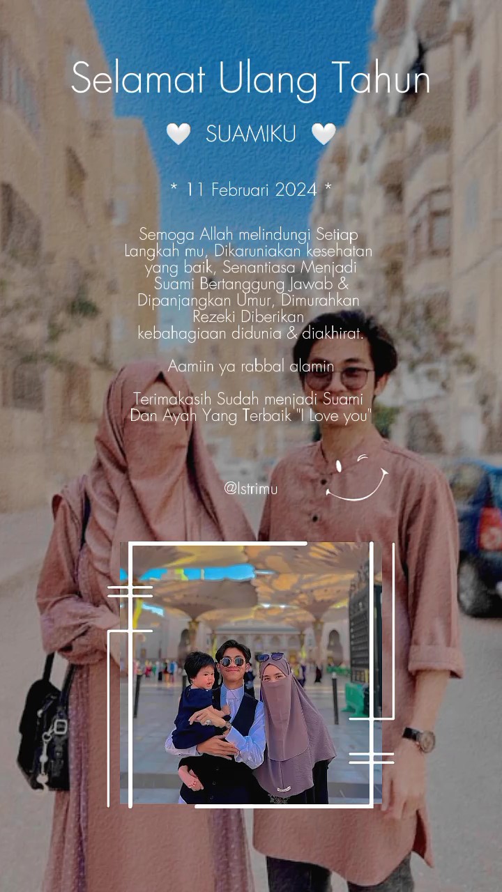 ultah suami 