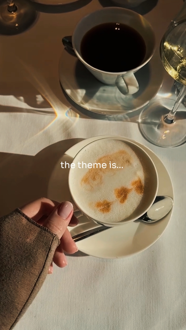 Le thème est l'art. 