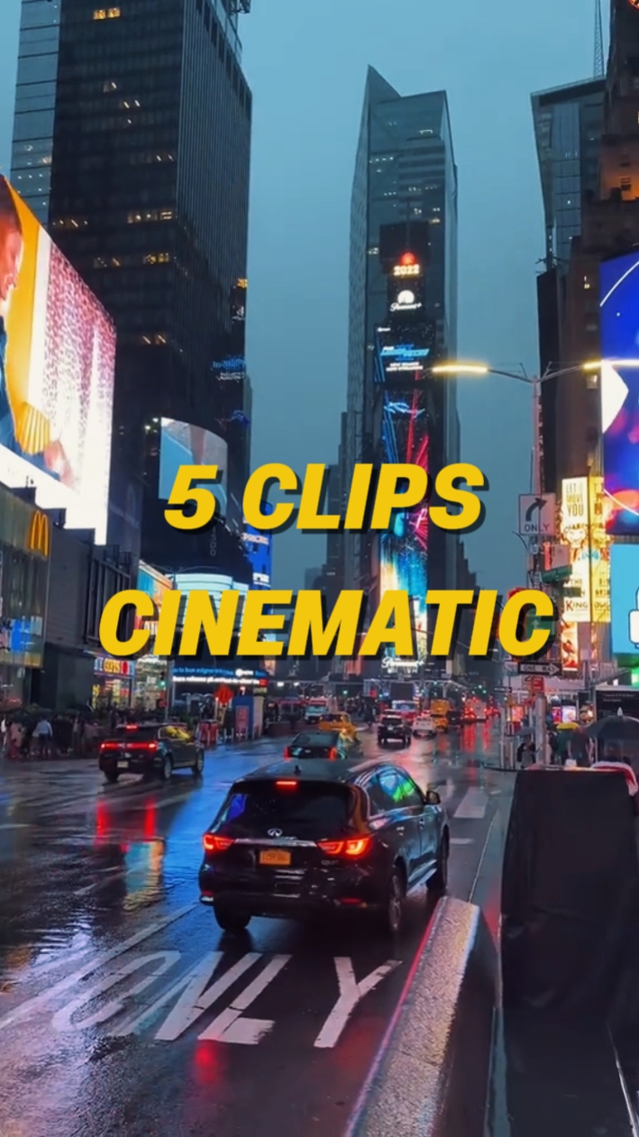 5 Clips Cinemáticos