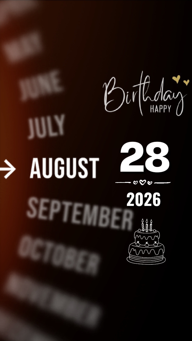 anniversaire 28 août