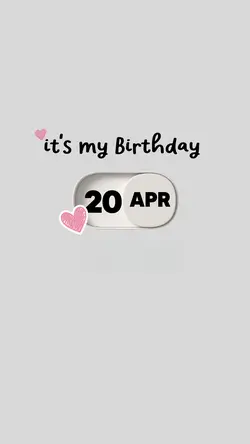 Birthday 10 April 