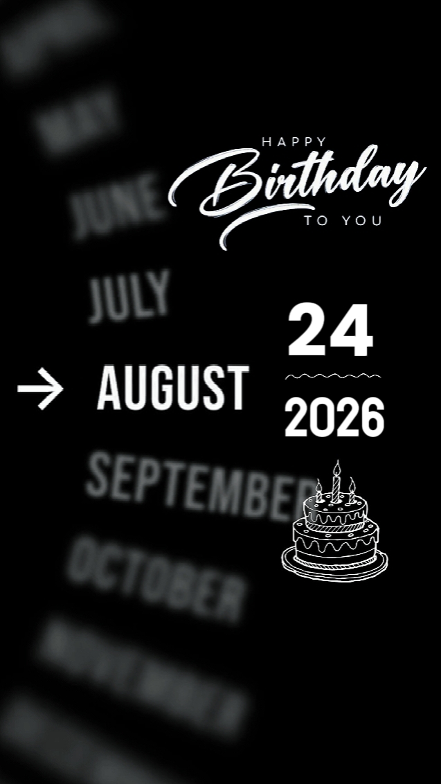 HBD SISTER 24 AUGUST