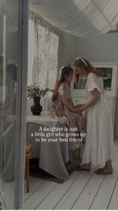 mom and daughter