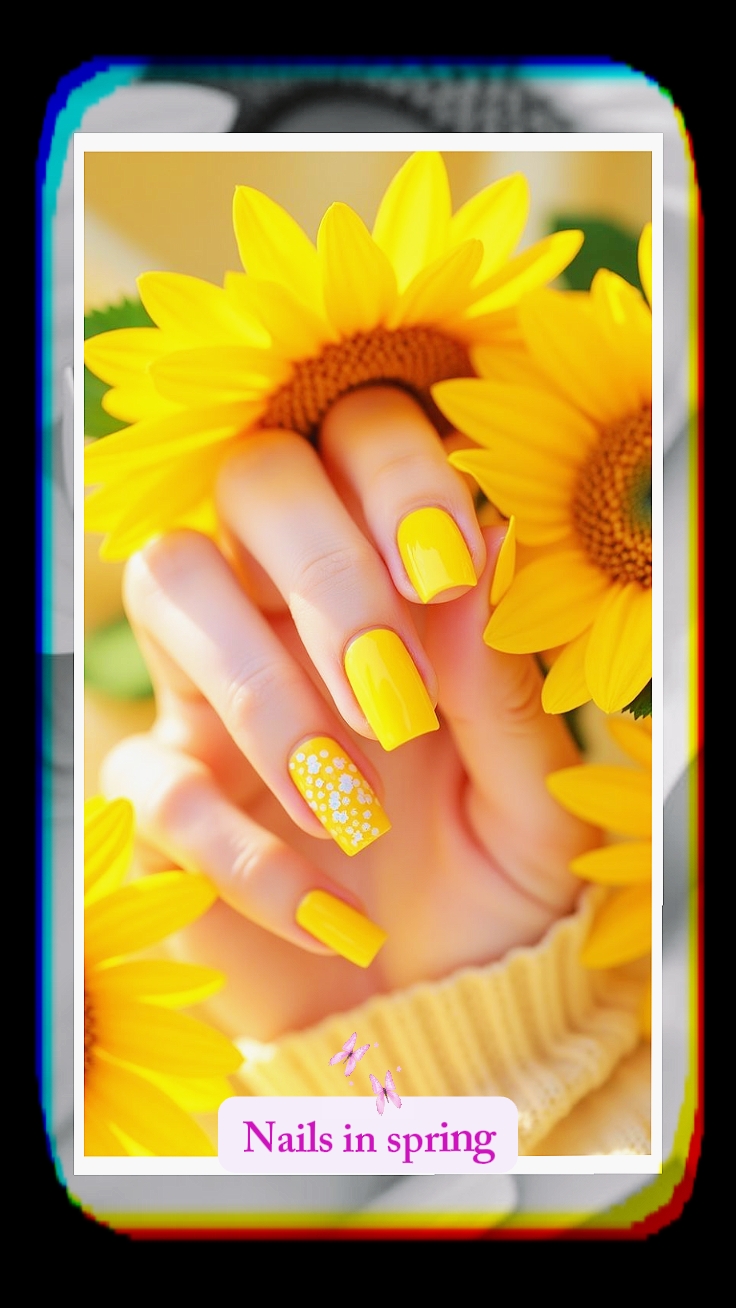 ONGLES AU PRINTEMPS 
