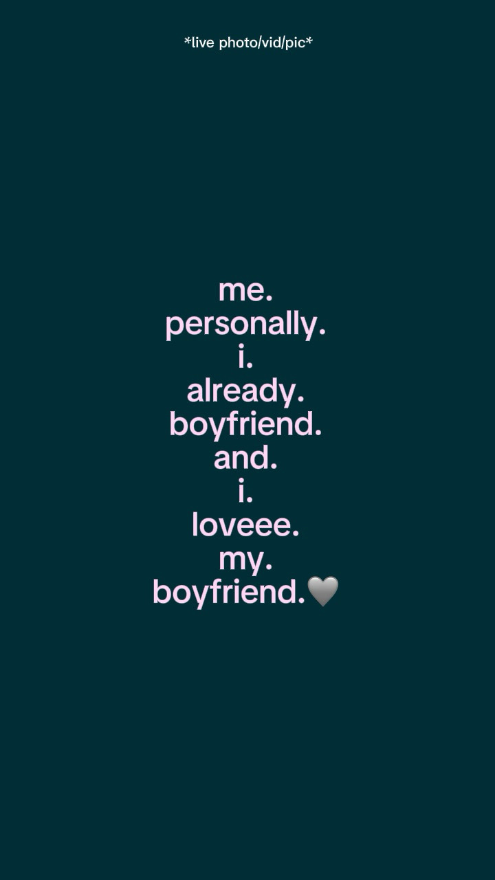 Ich liebe meinen Freund 