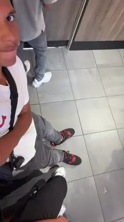 on the floor