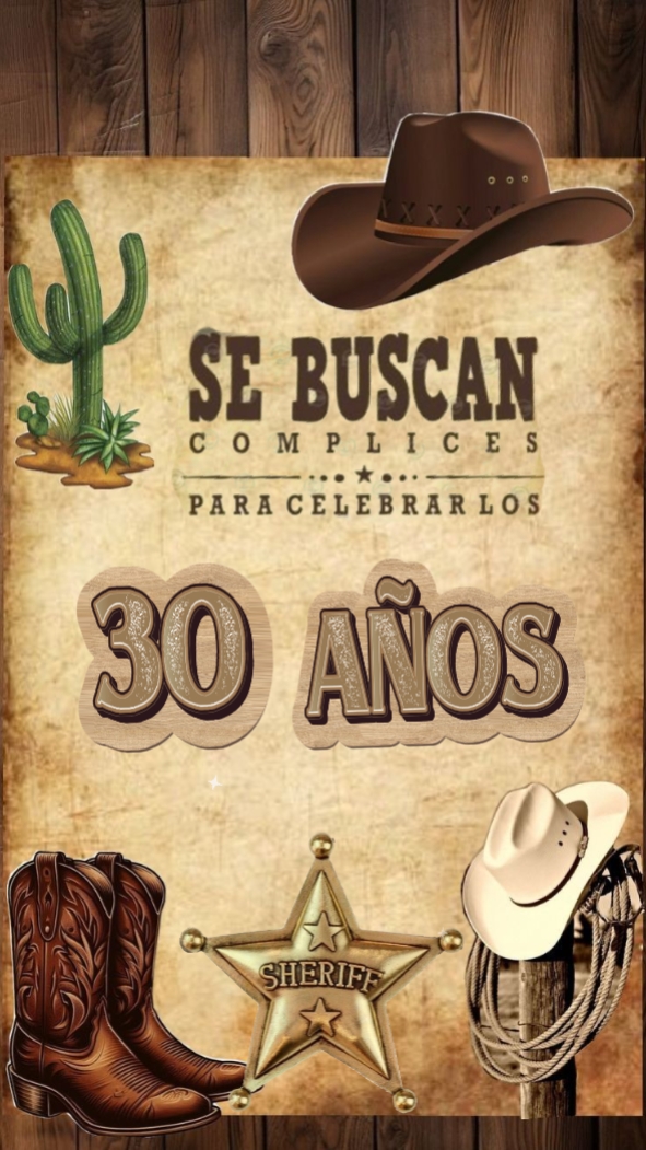 Invitación vaquera 