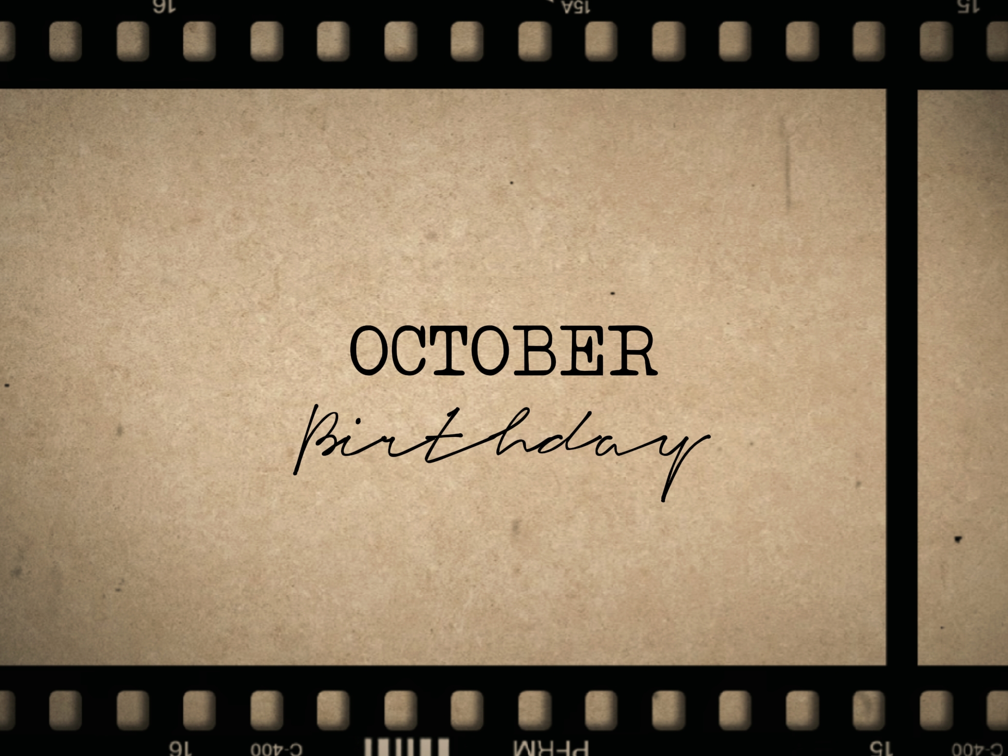 ULANG TAHUN OKTOBER