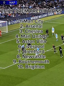 PREM PREDS 26/27