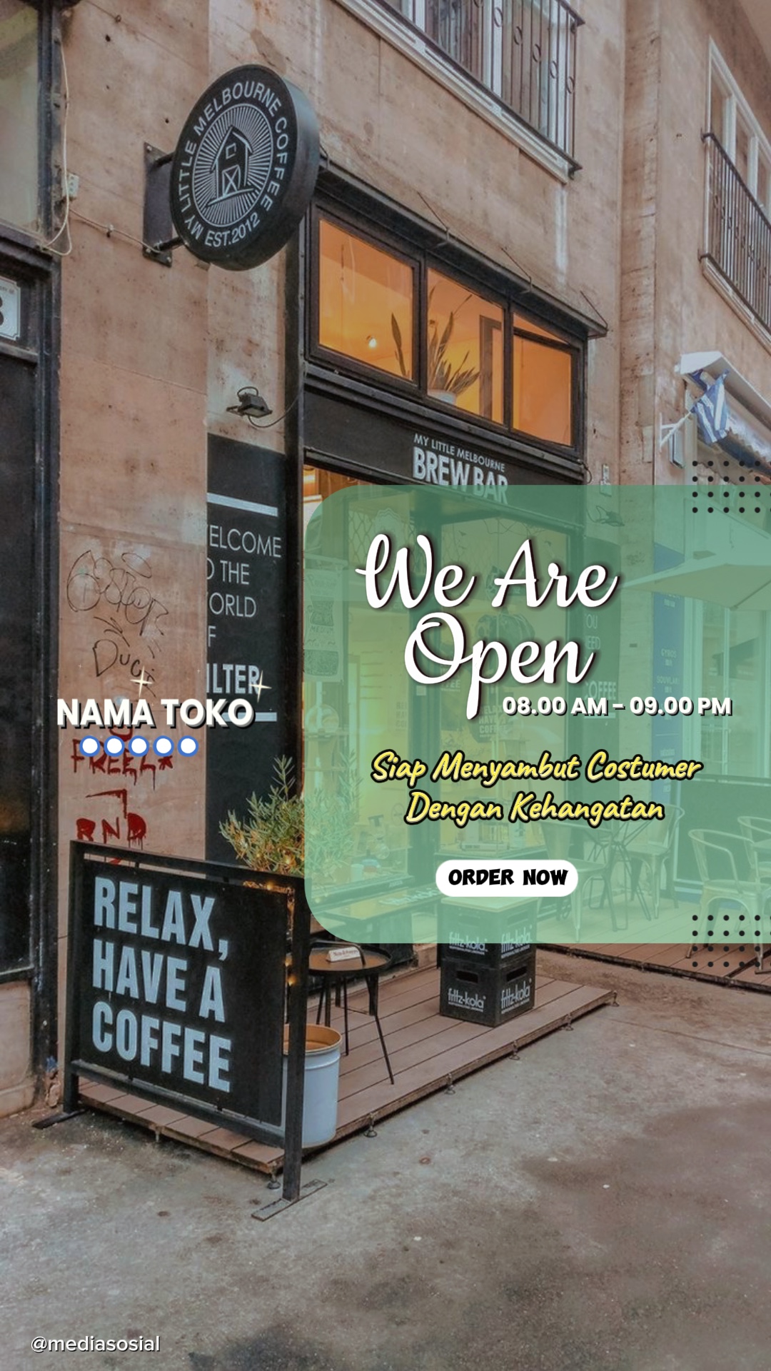 We OPEN/CLOSE