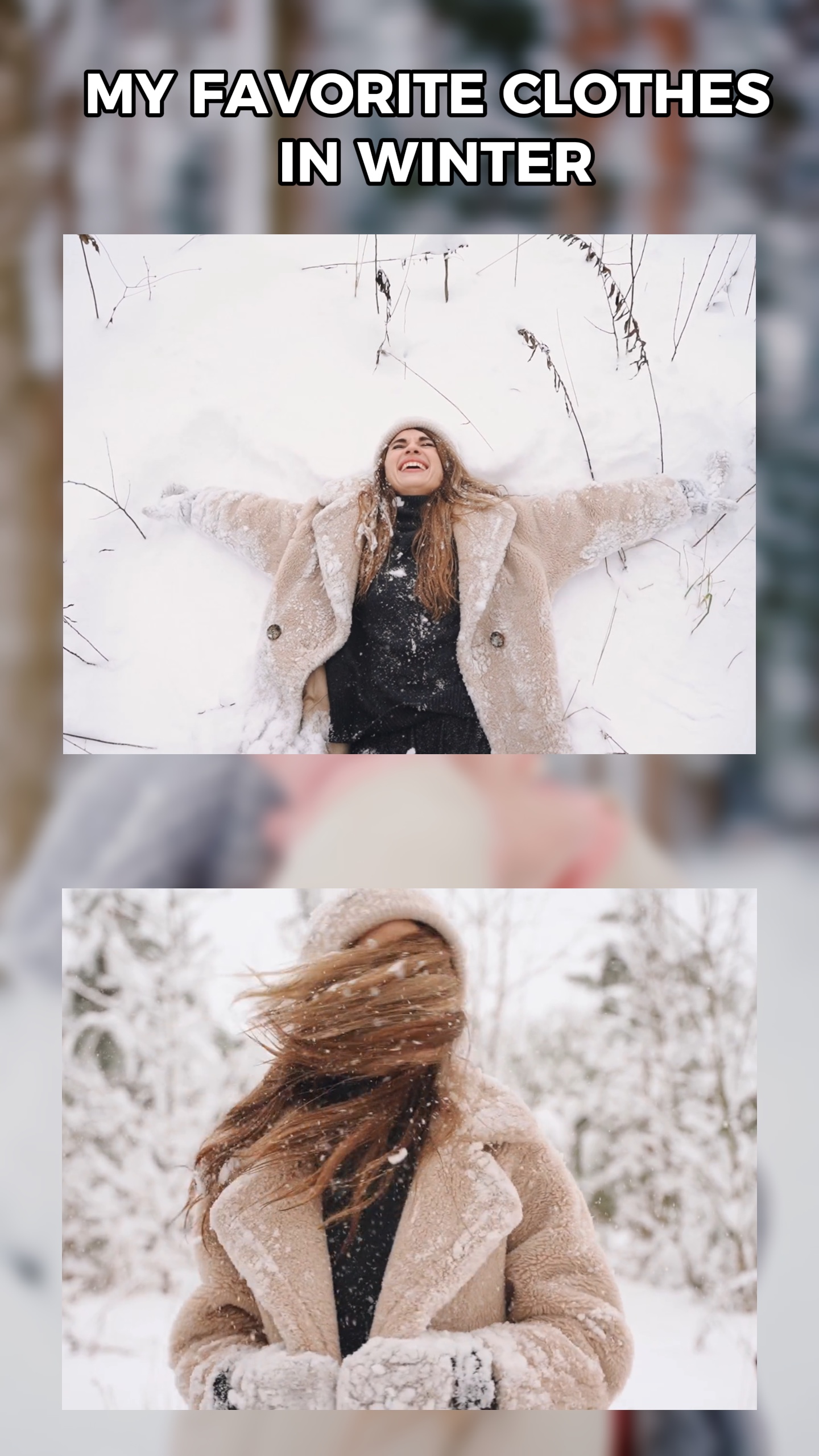 Vêtements hiver style tiktok 