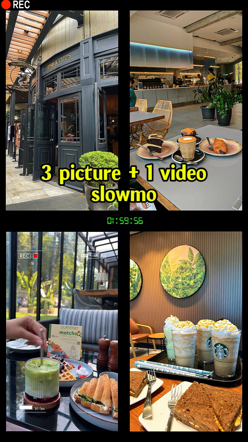 1 video + 3 imágenes