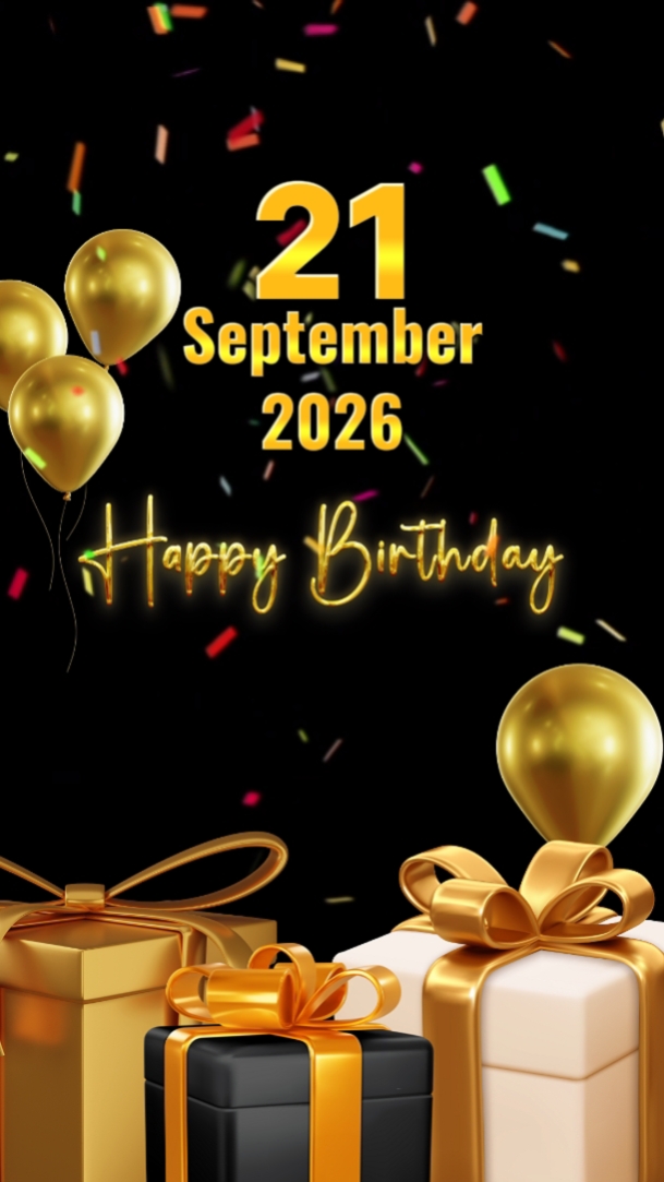 hbd 21 September 