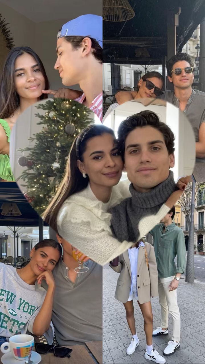 Collage De Fotos De Pareja