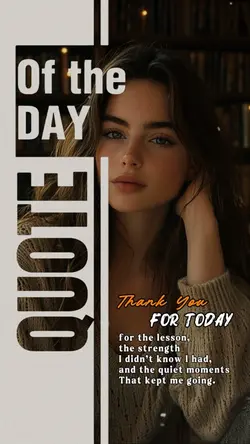 Thank You For Today