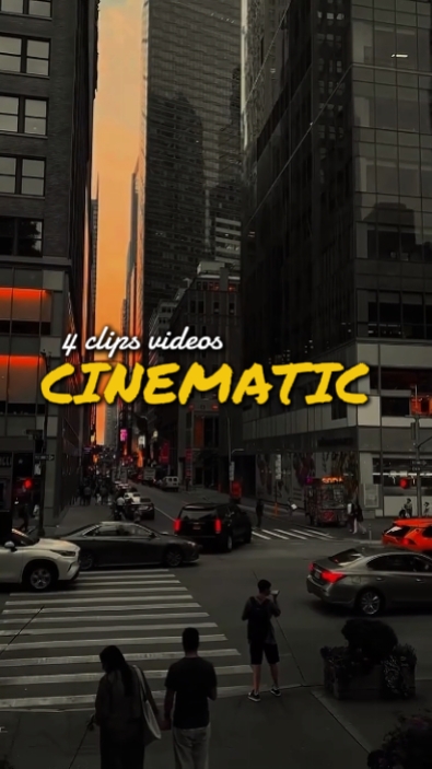 4 videos cinematic 