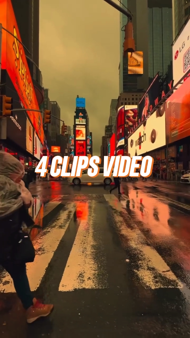 VÍDEO DE 4 CLIPES 