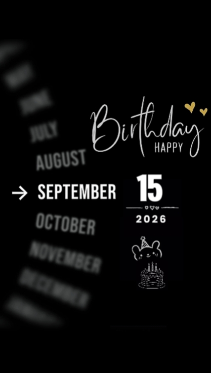 HBD PUTRI 15 SEPT