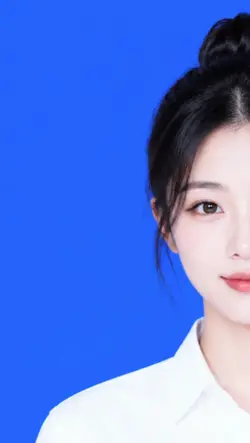 foto latar biru