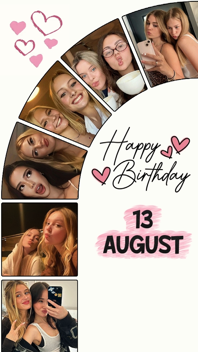 Birthday 13 August