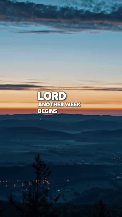 Another week prayer