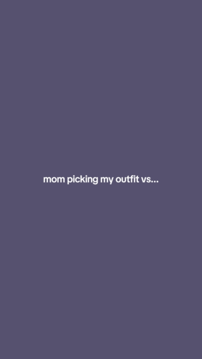Mompicking mein Outfit