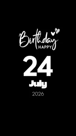 birthday 24 july
