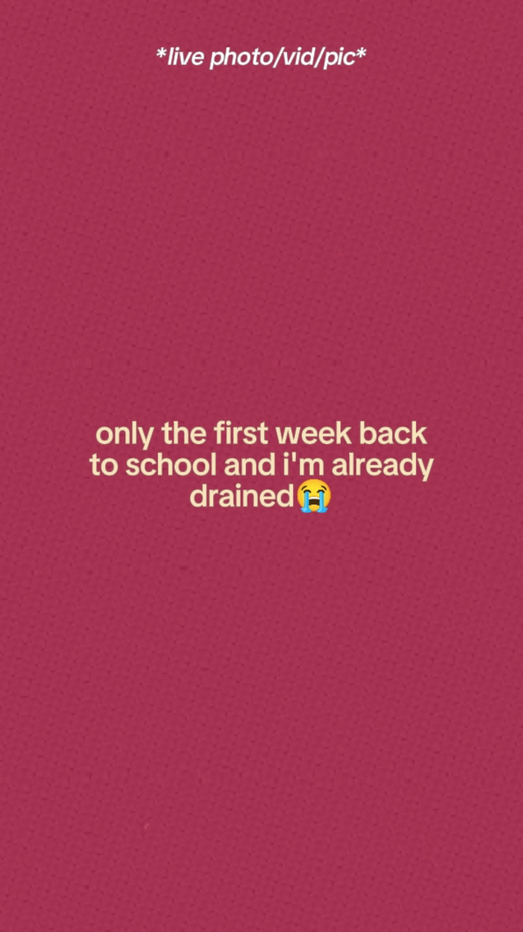 Already Drained. 