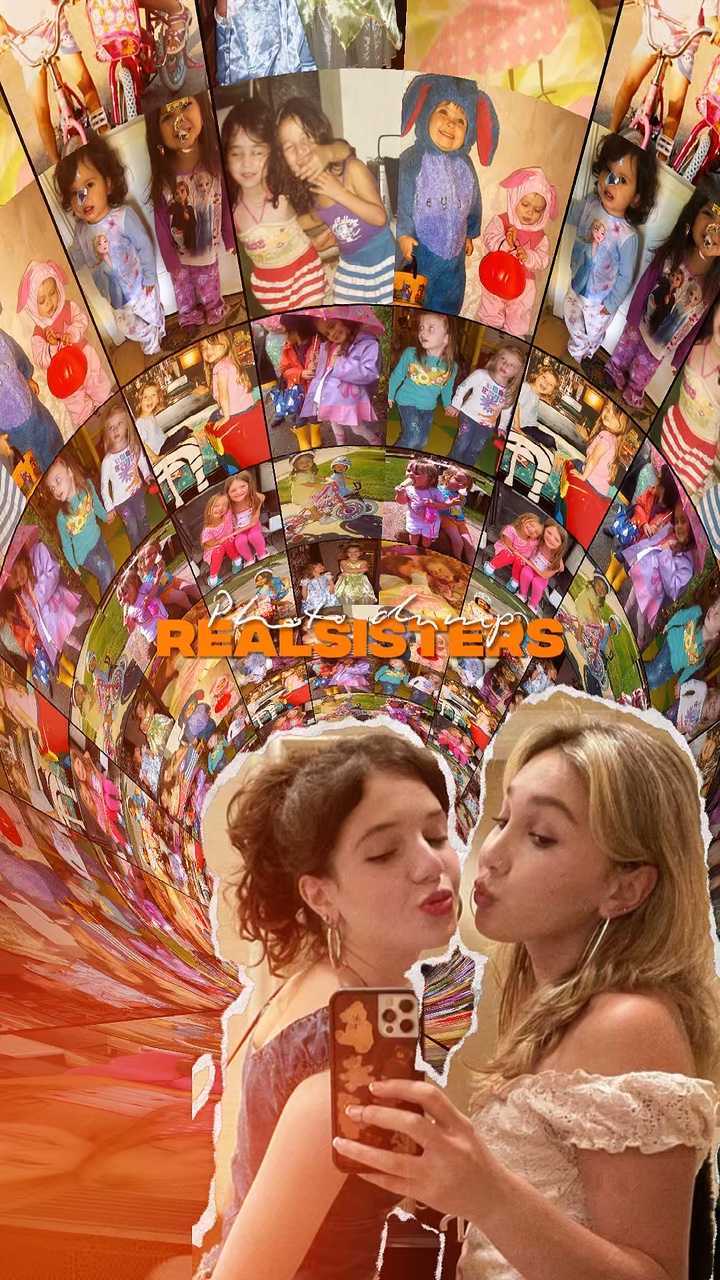 Gerçek kız kardeşler 💕 