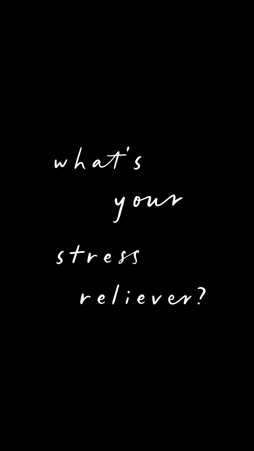 Un anti-stress?