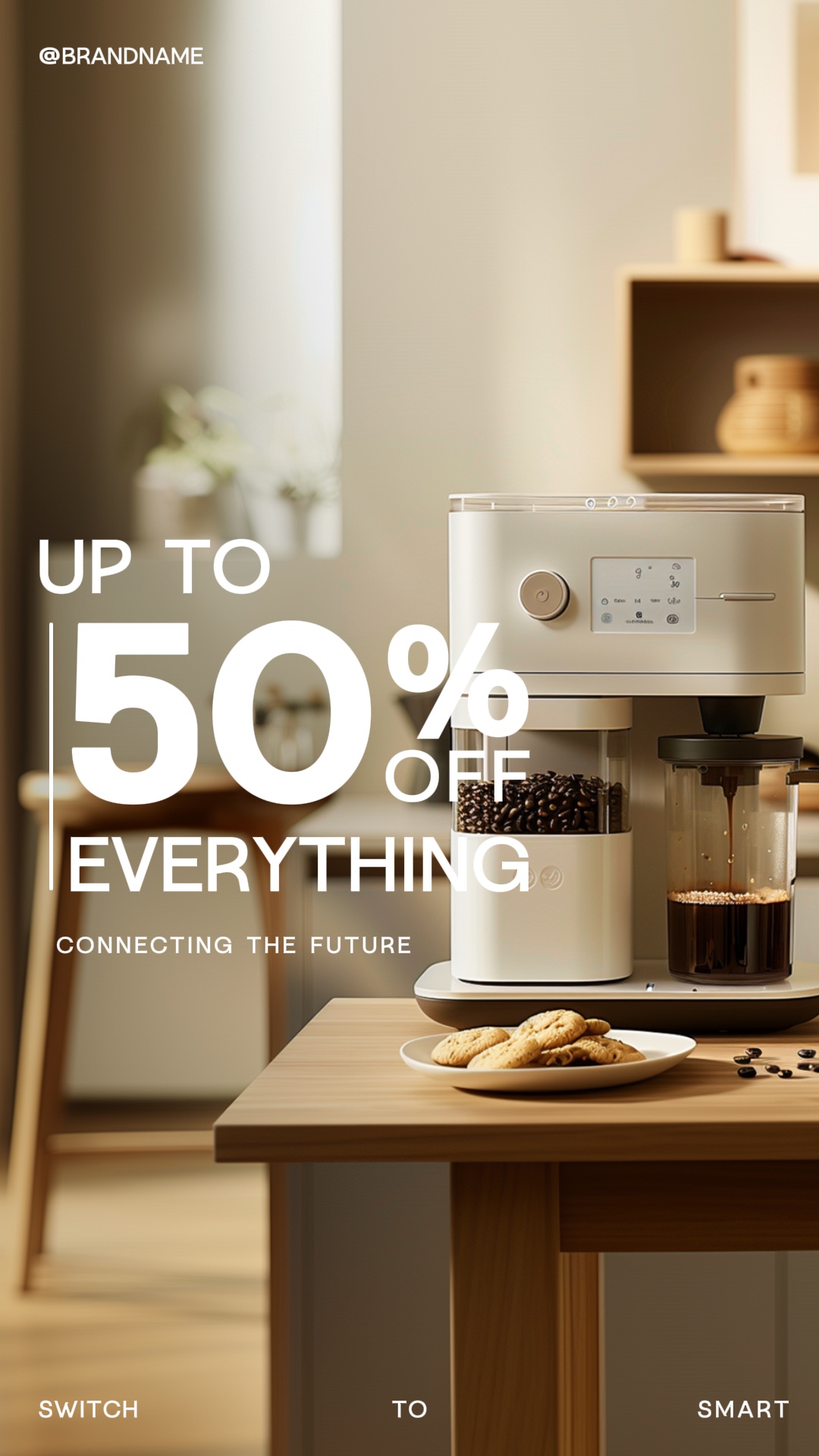 Simple Style Digital Home Appliance Promotion Template