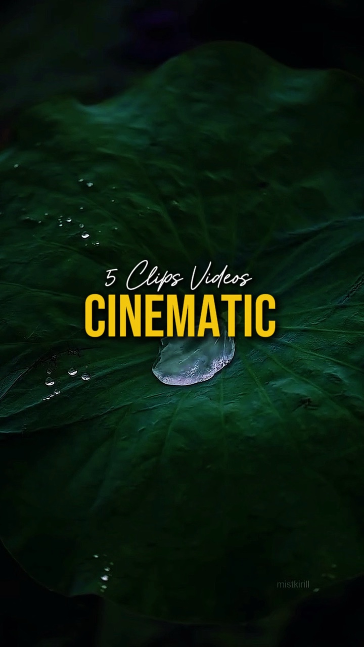 Cinematic 5 Mga Video